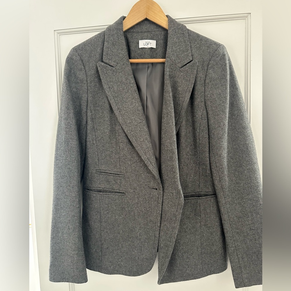 Loft Basic Button Blazer - image 1